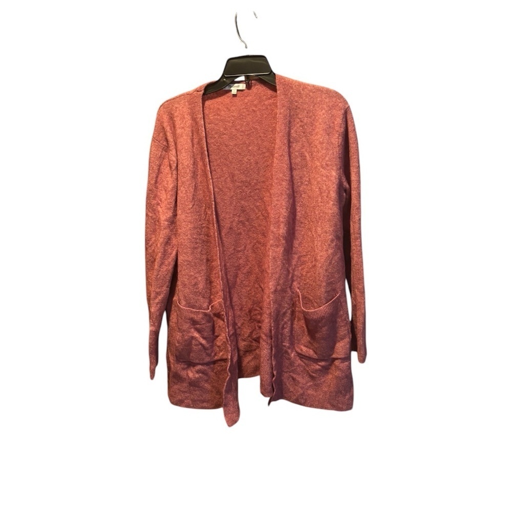 Madewell Kent Cardigan Sweater in Burgundy Small